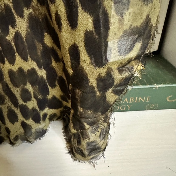 Isabel Marant Etoile Animal Print Layering Tank.  Sz S - Picture 4 of 6